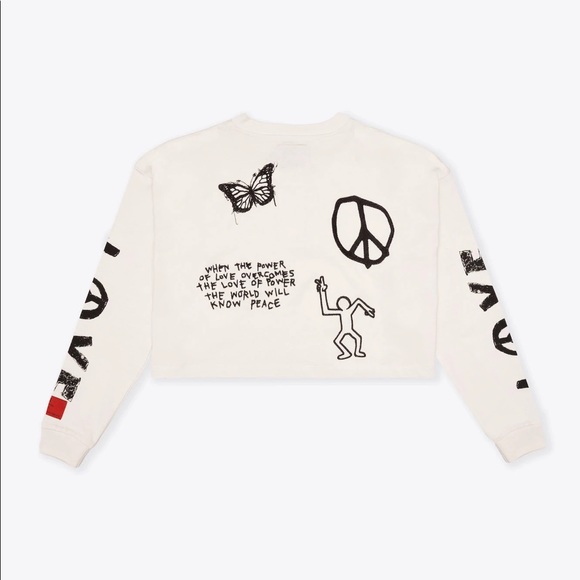 Brand New Chnge Henley Crop Top - Picture 6 of 7